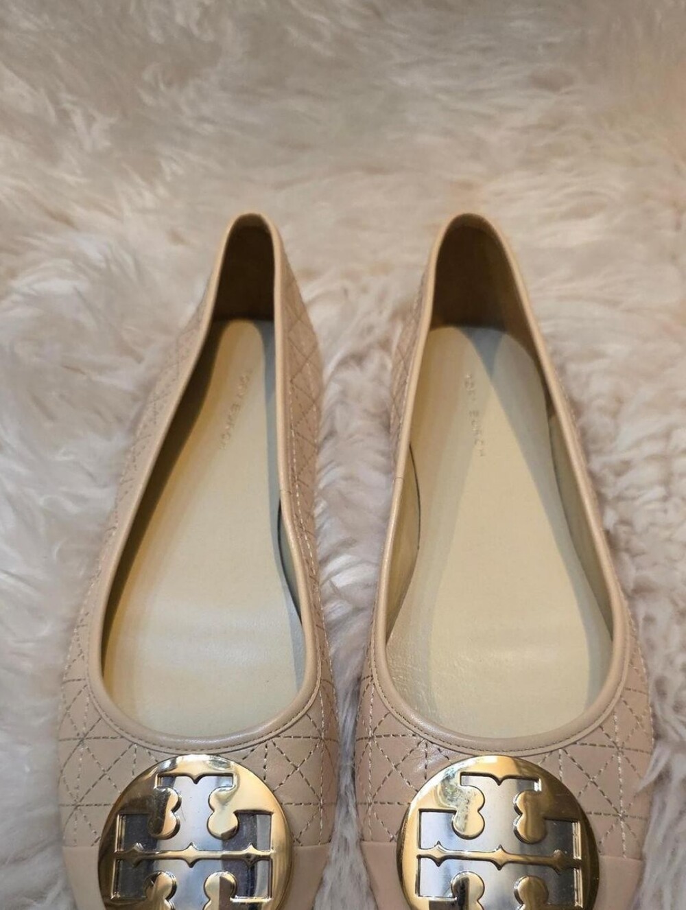 Tory burch claire ballet flats 8.5